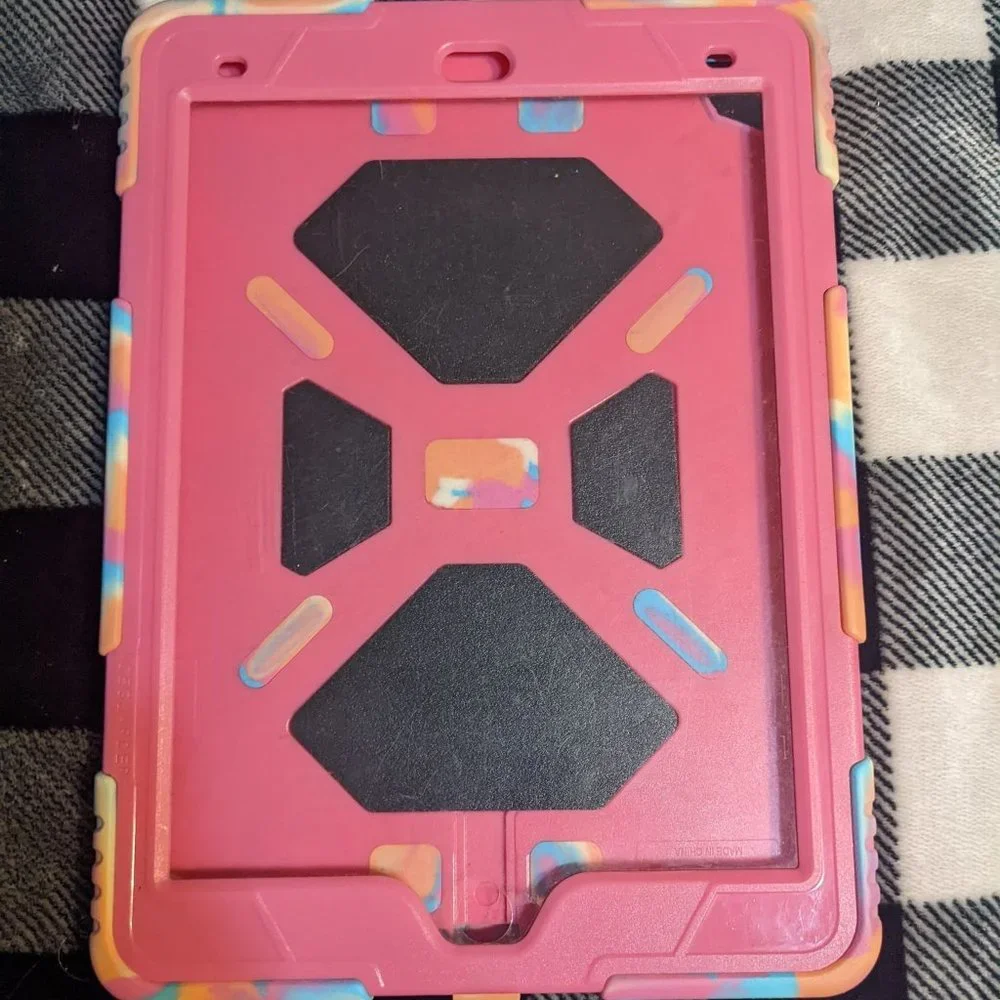 iPad Air 2 Heavy Duty Shockproof tie-dye Full Body Case
